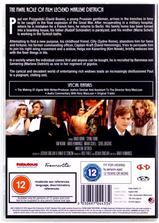 Just A Gigolo (Zwyczajny żigolo) [DVD]