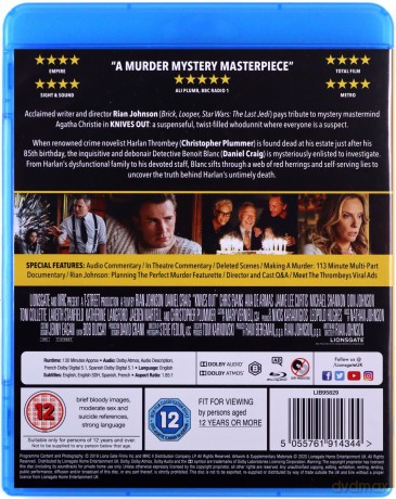 Knives Out (Na noże) [Blu-Ray]