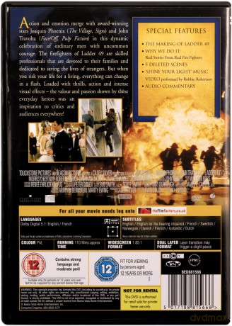 Ladder 49 (Płonąca pułapka) [DVD]