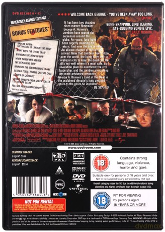 Land Of The Dead (Ziemia żywych trupów) [DVD]