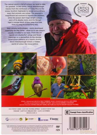 Life in Colour with David Attenborough (David Attenborough: Życie w kolorze) [DVD]
