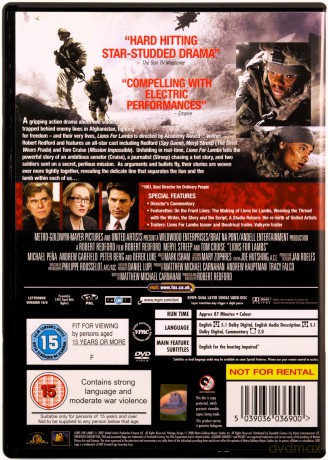 Lions For Lambs (Ukryta strategia) [DVD]