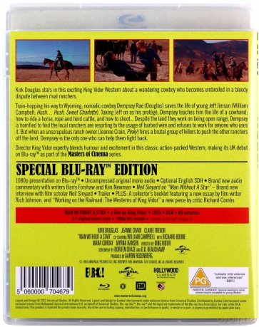 Man Without A Star (Limited) (Człowiek bez gwiazdy) [Blu-Ray]