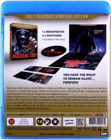 Maniac Cop (Limited) [Blu-Ray]