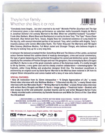 Married To The Mob (Poślubiona mafii) [Blu-Ray]
