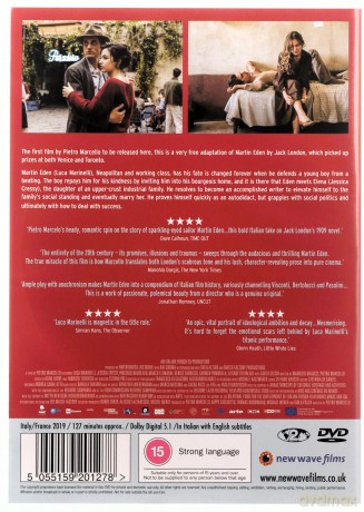 Martin Eden (Martin Eden) [DVD]