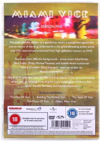 Miami Vice Seasons 1-5 Complete Collection (Miami Vice) [DVD]