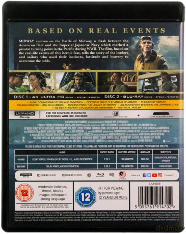Midway (Midway) [Blu-Ray 4K]+[Blu-Ray]