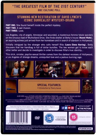 Mulholland Drive [DVD]