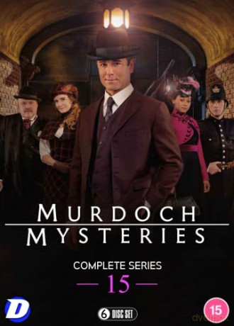 Murdoch Mysteries Season 15 (Detektyw Murdoch) [DVD]