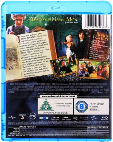 Nanny McPhee (Niania) [Blu-Ray]