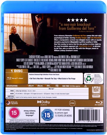 Nightmare Alley (Zaułek koszmarów) [Blu-Ray]