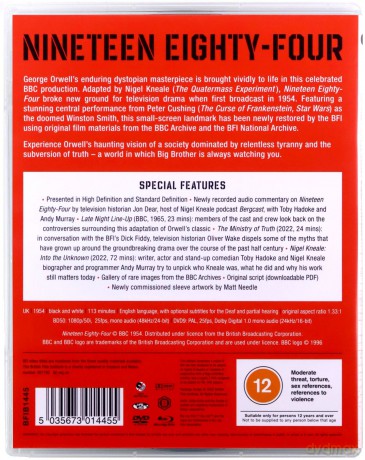 Nineteen Eighty-Four (Rok 1984) [Blu-Ray]