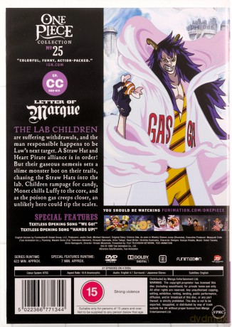 One Piece Collection 25 Episodes 588 to 614 [4DVD]