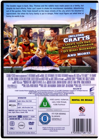 Piotruś Królik 2: Na gigancie [DVD]