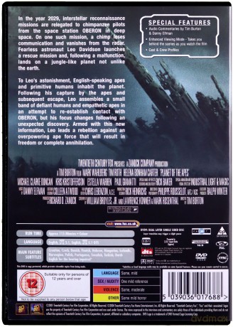 Planeta małp [DVD]
