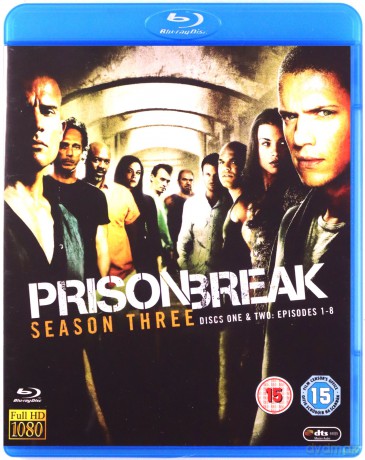 Prison Break Season 3 (Skazany na śmierć) [Blu-Ray]