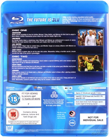 Prison Break Season 3 (Skazany na śmierć) [Blu-Ray]