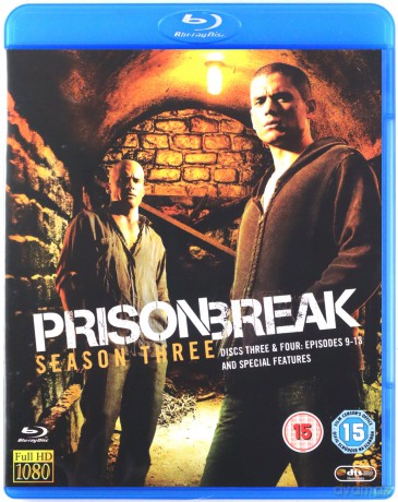 Prison Break Season 3 (Skazany na śmierć) [Blu-Ray]