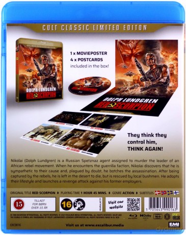 Red Scorpion (Limited) (Czerwony skorpion) [Blu-Ray]