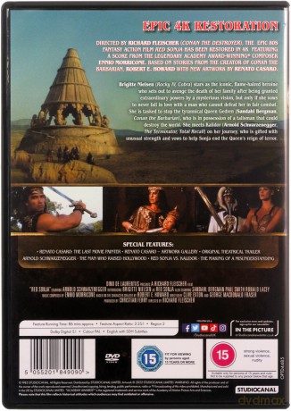 Red Sonja (Czerwona Sonja) [DVD]