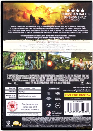Rescue Dawn (Operacja Świt) [DVD]