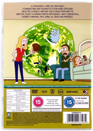 Rick And Morty Season 1 (Rick i Morty) [2DVD]