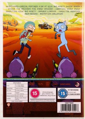 Rick And Morty Season 4 (Rick i Morty) [2DVD]