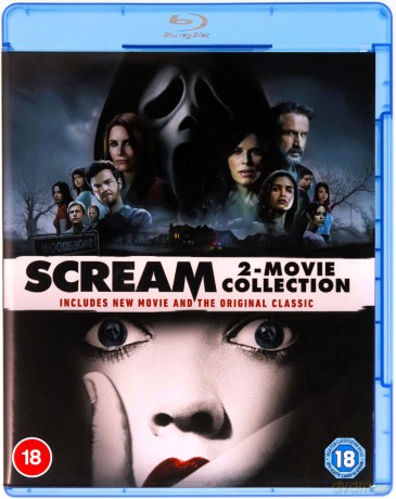Scream (1996) / Scream (2022) (Krzyk) [Blu-Ray]