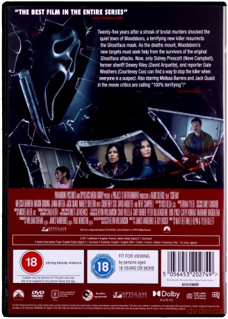 Scream (2022) (Krzyk) [DVD]