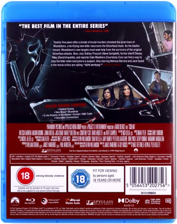 Scream (2022) (Krzyk) [Blu-Ray]