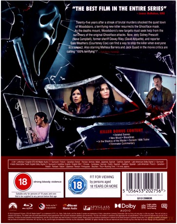 Scream (2022) (Krzyk) [Blu-Ray]