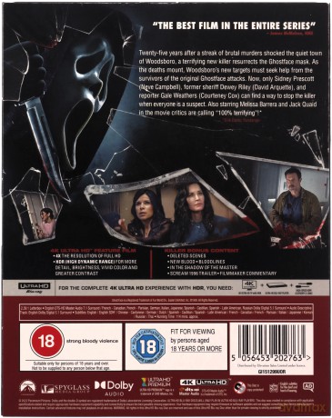 Scream (Krzyk) [Blu-Ray 4K]