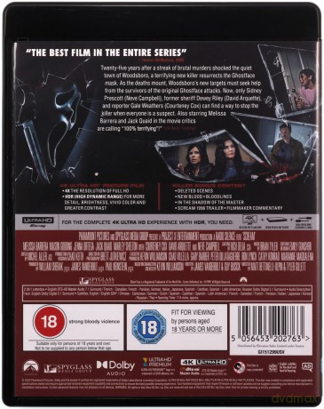 Scream (Krzyk) [Blu-Ray 4K]