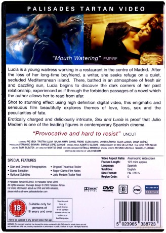 Sex and Lucia (Lucia i seks) [DVD]