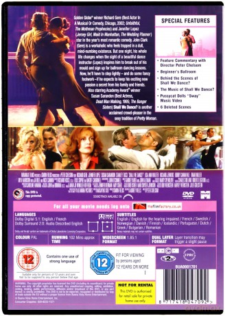 Shall We Dance (Zatańcz ze mną) [DVD]
