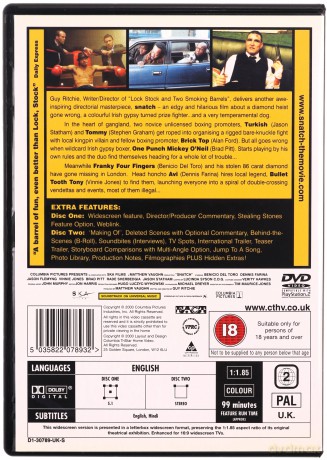 Snatch (Przekręt) [2DVD]