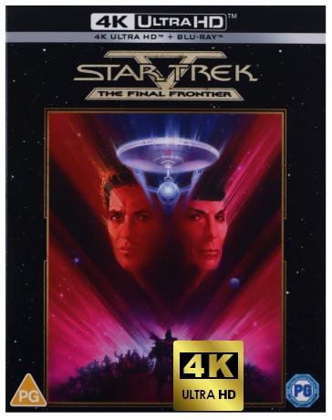 Star Trek V - The Final Frontier (Star Trek V: Ostateczna granica) [Blu-Ray 4K]+[Blu-Ray]