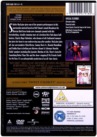 Sweet Charity (Słodka Charity) [DVD]