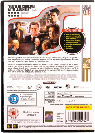 Thank You For Smoking (Dziękujemy za palenie) [DVD]