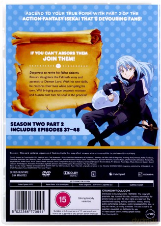 That Time I Got Reincarnated As A Slime Season 2 Part 2 (That Time I Got Reincarnated as a Slime) [2DVD]