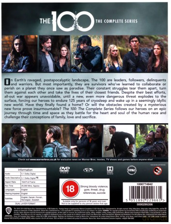 The 100 Seasons 1-7 Complete Collection (The 100) [24DVD]