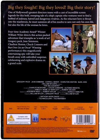 The Big Country (Biały kanion) [DVD]