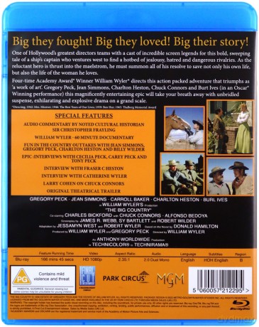 The Big Country (Biały kanion) [Blu-Ray]
