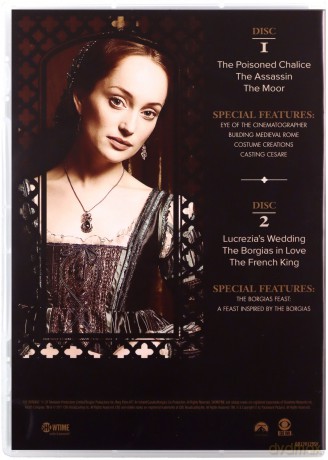 The Borgias Season 1 (Rodzina Borgiów) [3DVD]