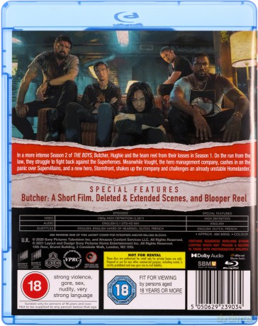 The Boys Season 2 (The Boys) [3xBlu-Ray]