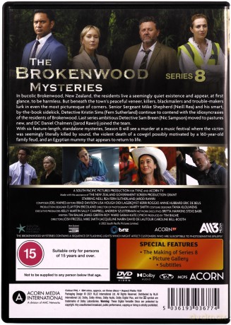 The Brokenwood Mysteries Season 8 [3xDVD]