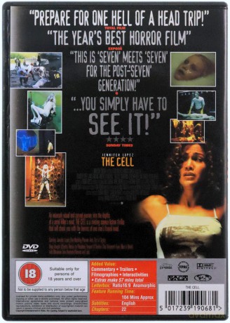 The Cell (Cela) [DVD]