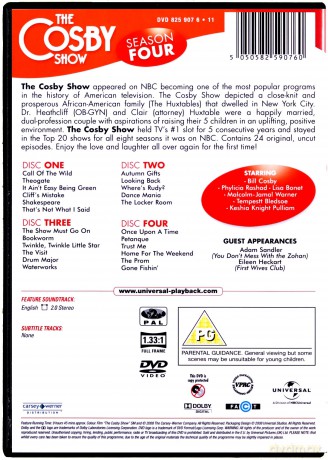 The Cosby Show Season 4 (Bill Cosby Show) [4DVD]