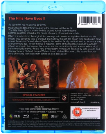 The Hills Have Eyes Part 2 (Wzgórza maja oczy II) [Blu-Ray]